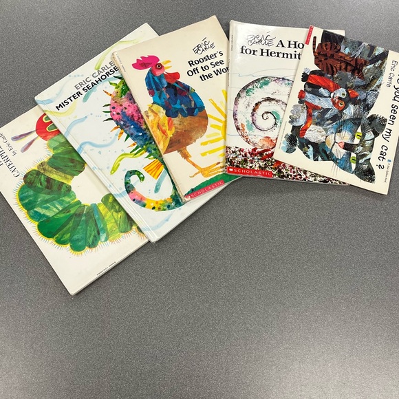 Eric Carle Book Set (5) - Picture 2 of 2